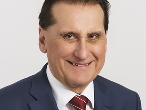 Vizepräsident Mag.Dr. Manfred Steiner (Wiener Fußball-Verband); © WFV/FOTObyHOFER/Christian Hofer, 12.3.2023
